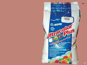 Затирка Mapei UltraColor Plus 2 кг 140 красный коралл 6851