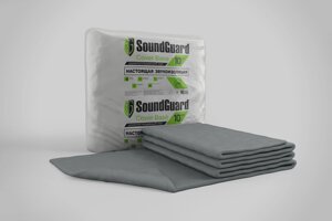 Звукоизоляционный мат SoundGuard Cover Base 5000х1500х10 мм 7,5 м2 в уп