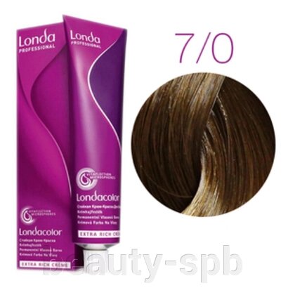 Londa Color стойкая крем-краска, 7/0 блонд, 60мл