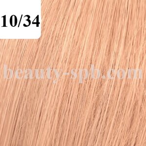 Wella Professionals Color Touch 10/34 яркий блонд золотистый красный 60мл
