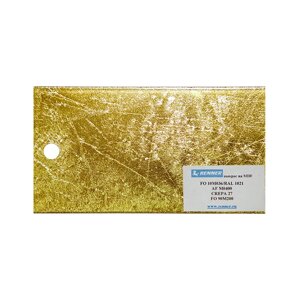 Зеркальная поталь CREPA 13*14 см (упак. 500л) (Цвет золото желтое 27) для реставрации