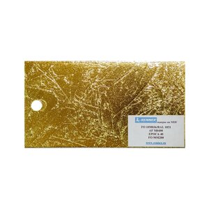 Зеркальная поталь EPOCA 13*14 см (упак. 250л) (Цвет золото темно-желтое 40) для реставрации