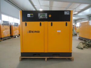 Винтовой компрессор с прямым приводом BERG IP23 ВК-22, давление 10 бар