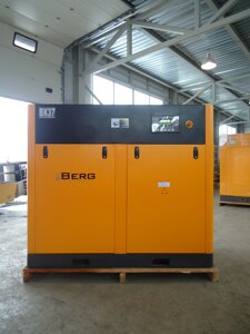 Винтовой компрессор с прямым приводом BERG IP23 ВК-37, давление 10 бар