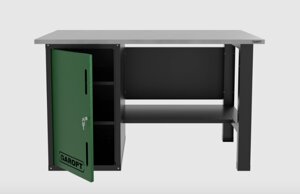 Верстак однотумбовыи для слесарных работ 1400*700 GAROPT зеленый, GT1400STD. green