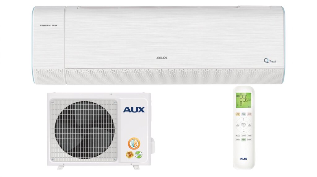 Кондиционер AUX Q Fresh Inverter ASW-H09A4/QF-R2DI AS-H09A4/QF-R2DI Сплит-система от компании Сплит-Настрой - фото 1