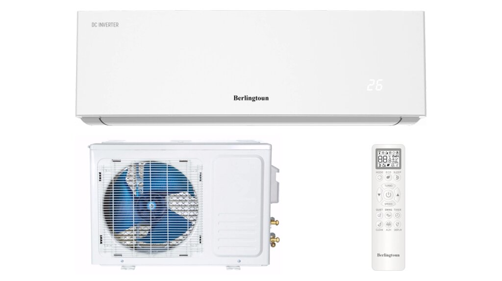 Кондиционер Berlingtoun Bristol DC Inverter BR-07CIN1/in/BR-07CIN1/out Сплит-система от компании Сплит-Настрой - фото 1