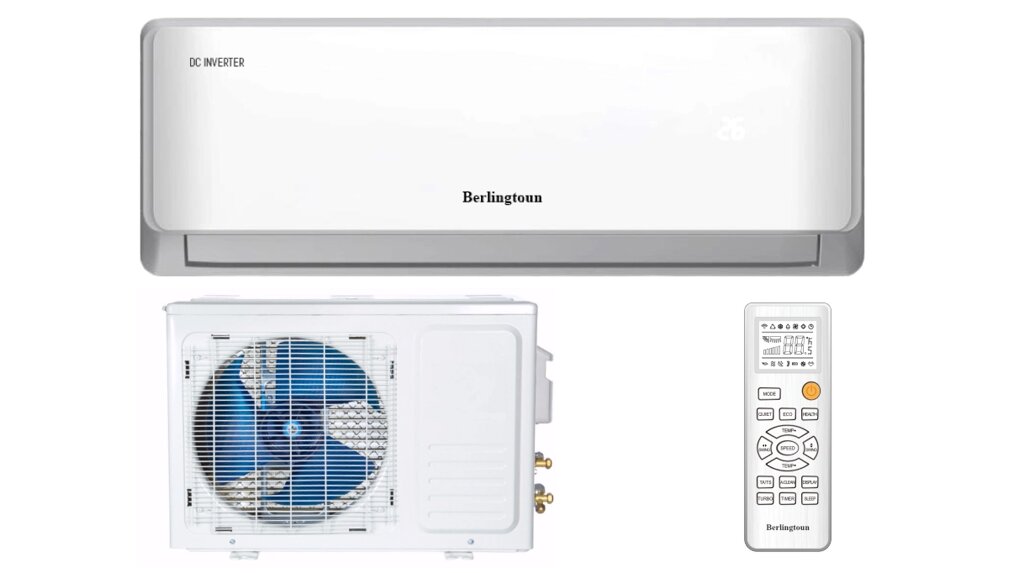 Кондиционер Berlingtoun Derby DC Inverter BR-09MBIN1/in/BR-09MBIN1/out Сплит-система от компании Сплит-Настрой - фото 1