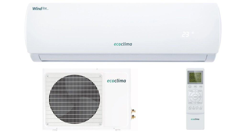 Кондиционер Ecoclima Wind Line EC-12QC/ ECW-12QC Сплит-система от компании Сплит-Настрой - фото 1