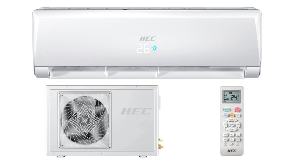 Кондиционер HEC Business SDS inverter HEC-09HNC03/R3(in)/HEC-09HNC03/R3(out) Сплит-система от компании Сплит-Настрой - фото 1