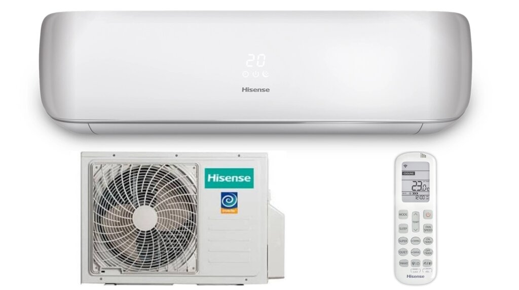 Кондиционер Hisense PREMIUM Design Super DC Inverter AS-10UW4RVETG00G/AS-10UW4RVETG00W Сплит-система от компании Сплит-Настрой - фото 1