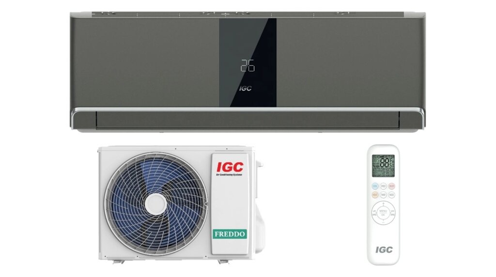 Кондиционер IGC Freddo Grey DC Inverter RAS-V09RTF/RAC-V09RTF Сплит-система от компании Сплит-Настрой - фото 1