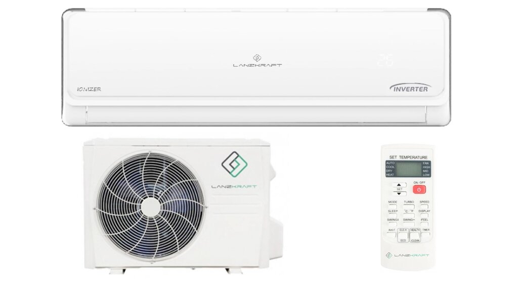 Кондиционер Lanzkraft Innovation Inverter LSWH-35FL1Z/LSAH-35FL1Z Сплит-система от компании Сплит-Настрой - фото 1