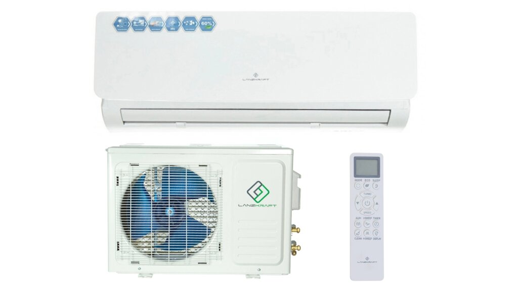 Кондиционер Lanzkraft Simple DC Inverter LSWH-20FC1Z/LSAH-20FC1Z Сплит-система от компании Сплит-Настрой - фото 1