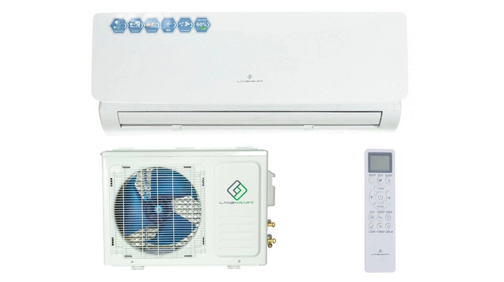 Кондиционер Lanzkraft Simple LSWH-20FC1N/LSAH-20FC1N Сплит-система от компании Сплит-Настрой - фото 1