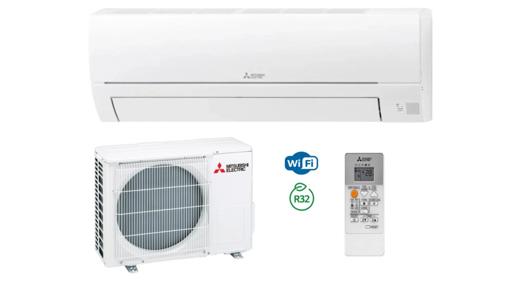 Кондиционер Mitsubishi Electric Classic Inverter MSZ-HR25VF/MUZ-HR25VF Сплит-система от компании Сплит-Настрой - фото 1