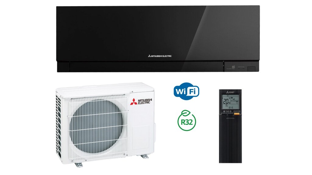 Кондиционер Mitsubishi Electric Design Inverter MSZ-EF25VGKB/MUZ-EF25VG Сплит-система от компании Сплит-Настрой - фото 1