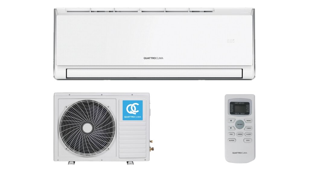 Кондиционер QuattroClima MONSONE Inverter QV-M12WAE/QN-M12WAE Сплит-система от компании Сплит-Настрой - фото 1