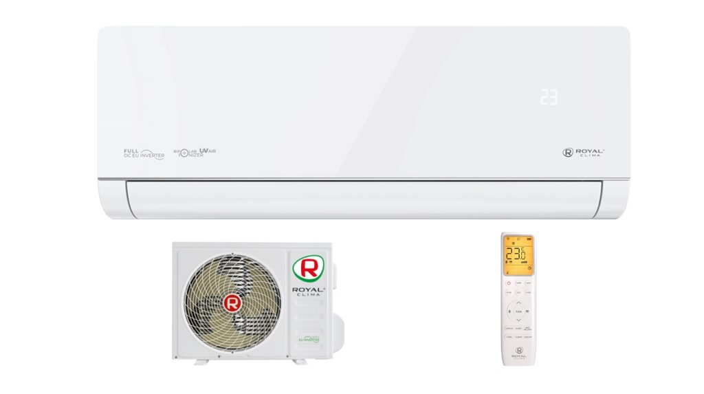 Кондиционер Royal Clima ROYAL SUPREMO BLANCO FULL DC Inverter RCI-RSB30HN/IN/RCI-RSB30HN/OUT Сплит-система от компании Сплит-Настрой - фото 1