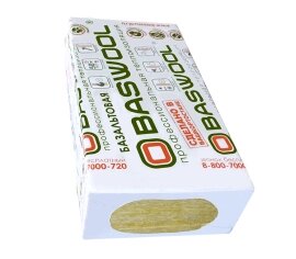 Утеплитель BASWOOL Руф Н-120 1200х600х100 мм, 3 шт. уп