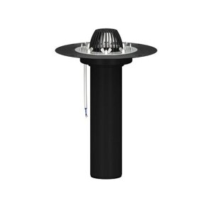 Воронка кровельная PLASTFOIL VORTEX с обогревом D=110мм, длина 350-450мм