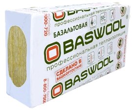 Утеплитель BASWOOL Руф Н-100 1200х600х50 мм, 6 шт. уп