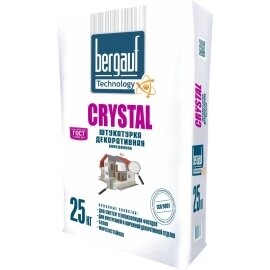 Штукатурка декоративная камешковая Bergauf Crystal 25 кг.