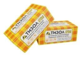 Утеплитель Тизол Евро-Фасад 140 1000х600х120 мм, 2 шт. уп