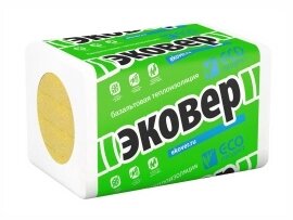 Утеплитель Эковер Фасад Декор Оптимал 135 1000х600х100 мм, 3 шт. уп