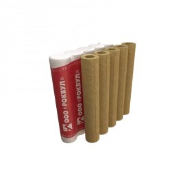 Цилиндр вырезной Rockwool 80КФ - 89х30