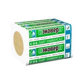 Утеплитель Эковер Лайт 40 1000х600х100 мм, 6 шт. уп
