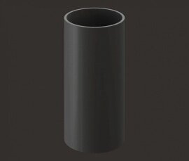 Труба водосточная DOCKE Premium 1м, графит