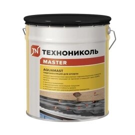Мастика битумно-резиновая для кровли ТЕХНОНИКОЛЬ AquaMast, ведро 18кг