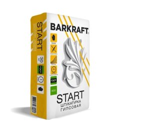 BARKRAFT Штукатурка PH START, 30 кг (49шт)