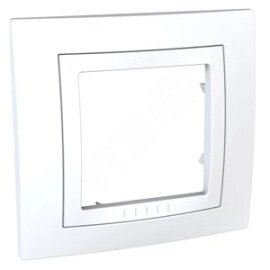 Рамка 1п Schneider Electric Unica