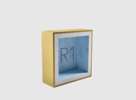 Подрозетник Техносонус АкустикГипс Бокс R1 120ммх120ммх45 мм