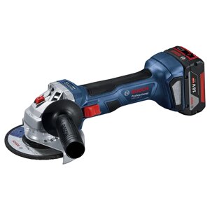 Bosch GWS 180-LI Professional аккумуляторная угловая шлифмашина (2 x 4 A·ч, ЗУ) 06019H90R0