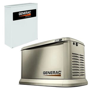 Generac 7232 газовый генератор с блоком АВР RTSI 100 M3