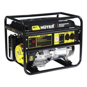 HUTER DY8000L бензиновый генератор 64/1/33
