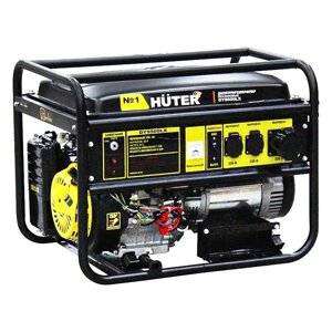 HUTER DY9500LX бензиновый генератор 64/1/40