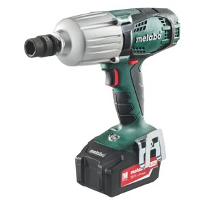 Metabo SSW 18 LTX 600 аккумуляторный ударный гайковерт в кейсе (2 x 5.2 Ач, ЗУ) 602198650