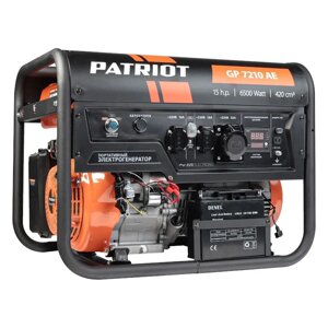 PATRIOT GP 7210AE бензиновый генератор 474101590
