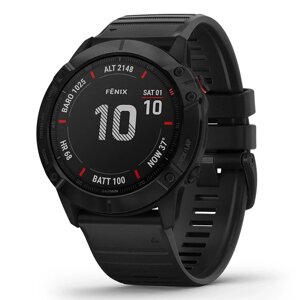 Смарт-часы Garmin Fenix 6X Pro, черный, 010-02157-01