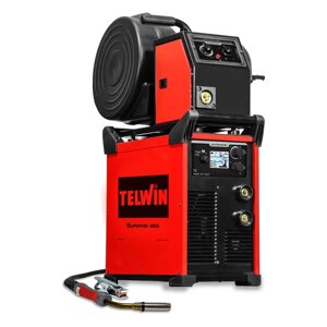 Telwin SUPERMIG 450i PACK многофункциональный mig-mag-mma-tig инверторный сварочный аппарат 816906