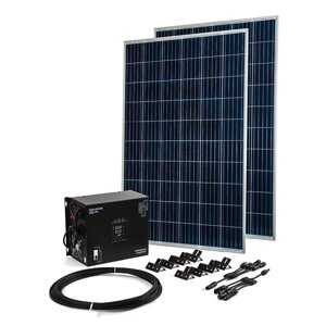 TEPLOCOM Solar-1500, 250Вт источник бесперебойного питания и солнечная панель, 2424