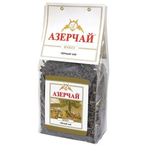 Чай листовой АЗЕРЧАЙ Букет черный крупнолистовой 400 г