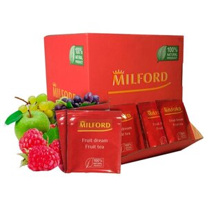 Чай MILFORD Fruit Dream фруктовый, 200 пакетиков в конвертах по 1,75 г