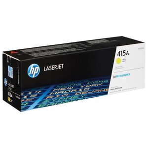 Картридж лазерный HP (W2032A) Color LaserJet M454dn/M479dw и др,415A, желтый, оригинальный, ресурс 2100 страниц