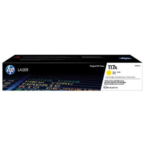 Картридж лазерный HP (W2072A) для HP Color Laser 150a/nw/178nw/fnw,117A, желтый, оригинальный, ресурс 700 страниц