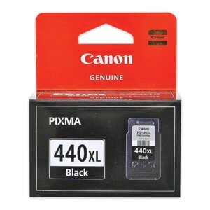 Картридж струйный CANON (PG-440XL) PIXMA MG2140/3140/3540/4240, черный, оригинальный, ресурс 600 стр., увеличенная